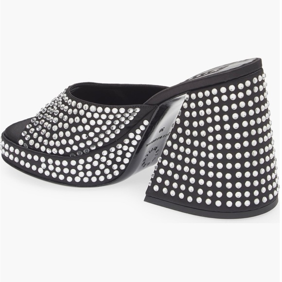 Simon Miller black crystal sandals